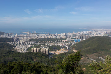 海南三亚都市风光