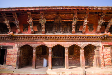 尼泊尔皇宫建筑