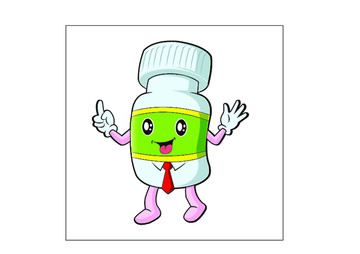 藥先生卡通設(shè)計