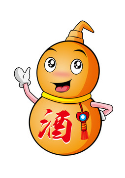 酒葫蘆卡通設(shè)計(jì)