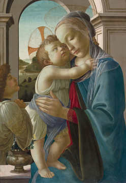 桑德罗·波提切利处女于圣母子