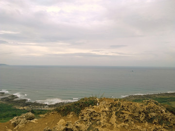 台湾垦丁鹅銮鼻大海海岸风光