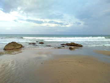 台湾垦丁鹅銮鼻大海海岸风光