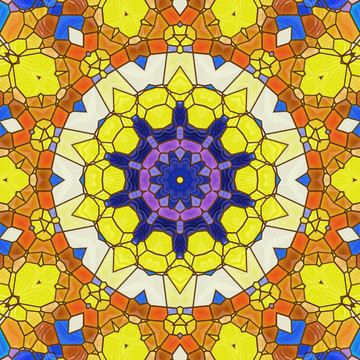 染色玻璃