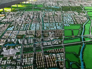 城市沙盘模型