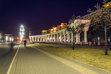 杨柳青夜景