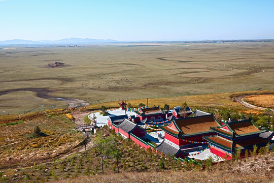 寺院全景