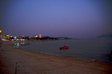 较场尾海滩夜色