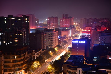 西昌城市夜景