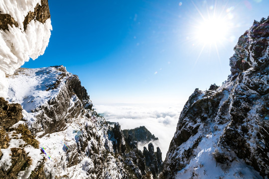 神农架雪景