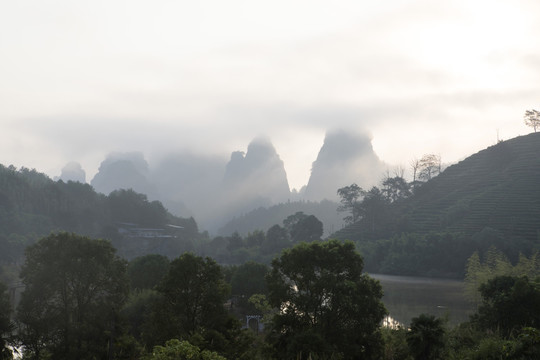 武夷山三才峰美景