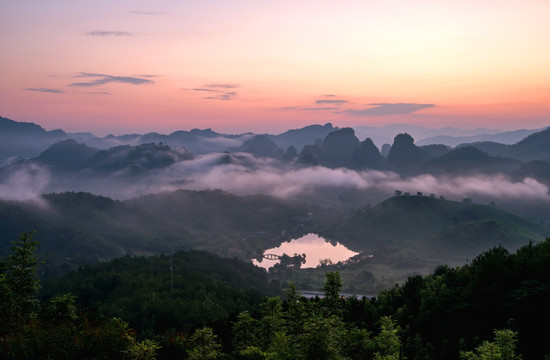 武夷山三才峰美景