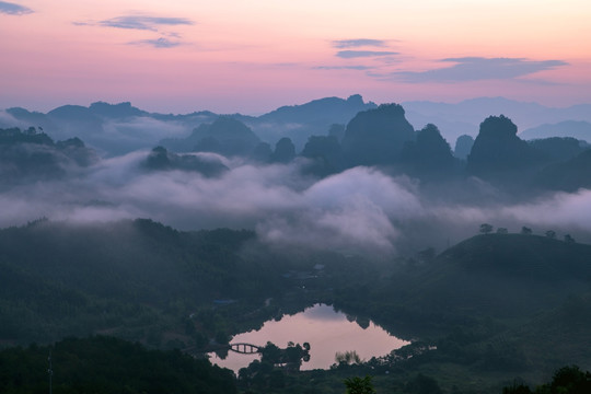 武夷山三才峰美景