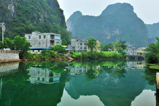 广西都安县地苏乡景观