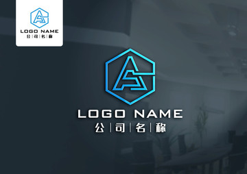 AS装饰logo