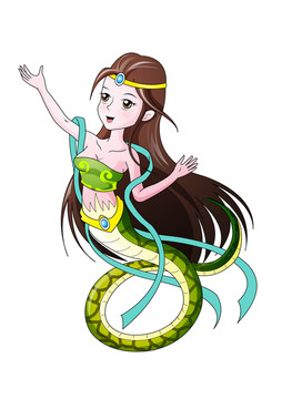 女媧卡通形象設計