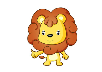 小獅卡通形象