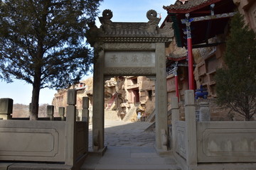 红石峡风景