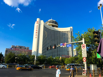 北京国际饭店远景