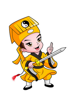 小道士卡通設(shè)計