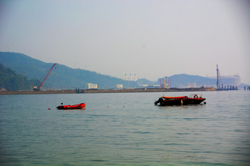 海上船只风景