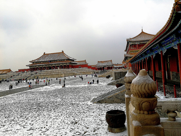 故宫雪景