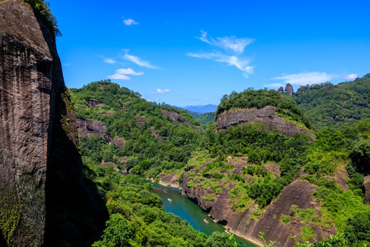 中国福建武夷山天游峰