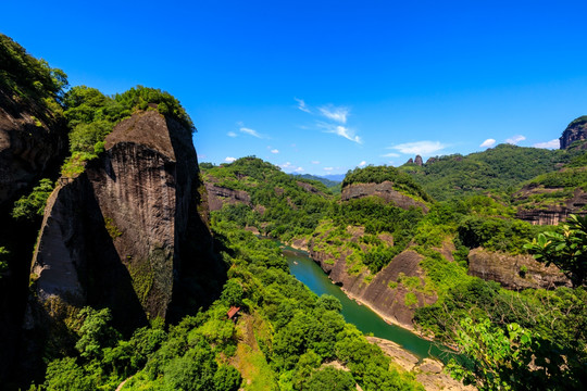 中国福建武夷山天游峰