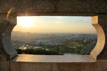 华佗山公园鸟瞰