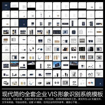 現(xiàn)代簡(jiǎn)約企業(yè)VI模板設(shè)計(jì)