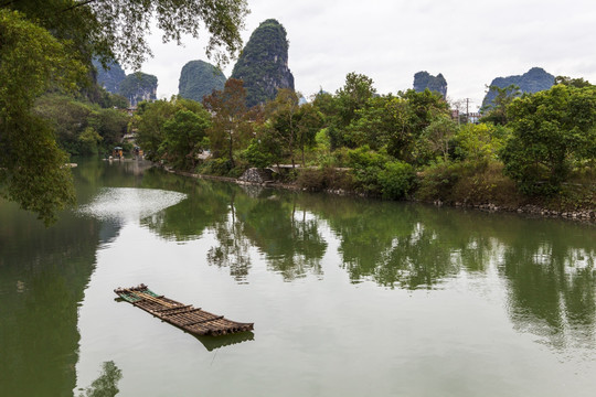 桂林阳朔漓江风光