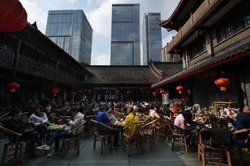 成都老茶館