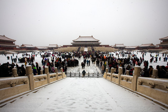 故宫雪景