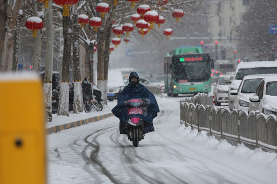 雪中出行