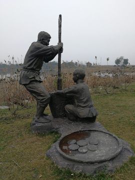 农村人物雕塑