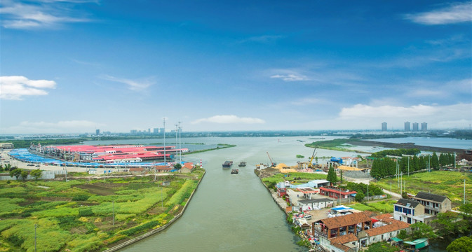 巴城阳澄湖湖景