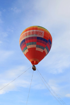 热气球升空喷火热气球升空喷火