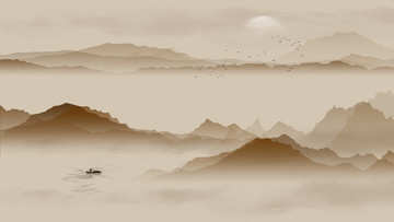 意境山水畫