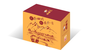 四川特產(chǎn)食品禮盒包裝