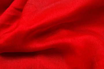 红色布料