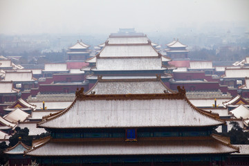 故宫雪景