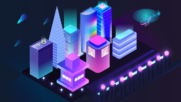 城市風(fēng)光建筑