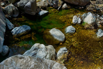 泰山石河道