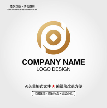 PD字母金融LOGO