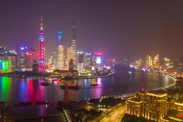 航拍上海夜景25
