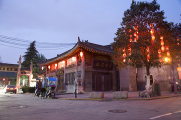 西安书院门夜景