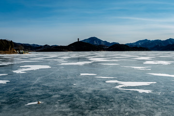 冰雪青山