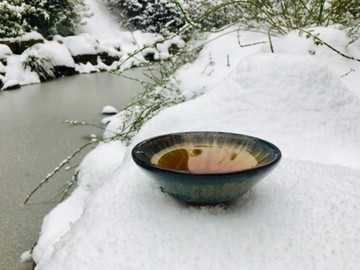 雪中茶道