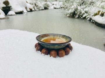 雪中茶道