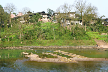 山水古镇风景